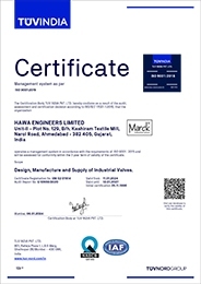 ISO 9001 Certificate